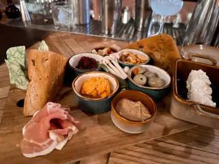 Photo of a charcuterie board