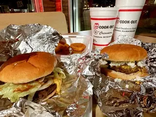 Photo of a Cook Out meal