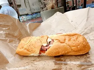 Photo of an Italian sandwich