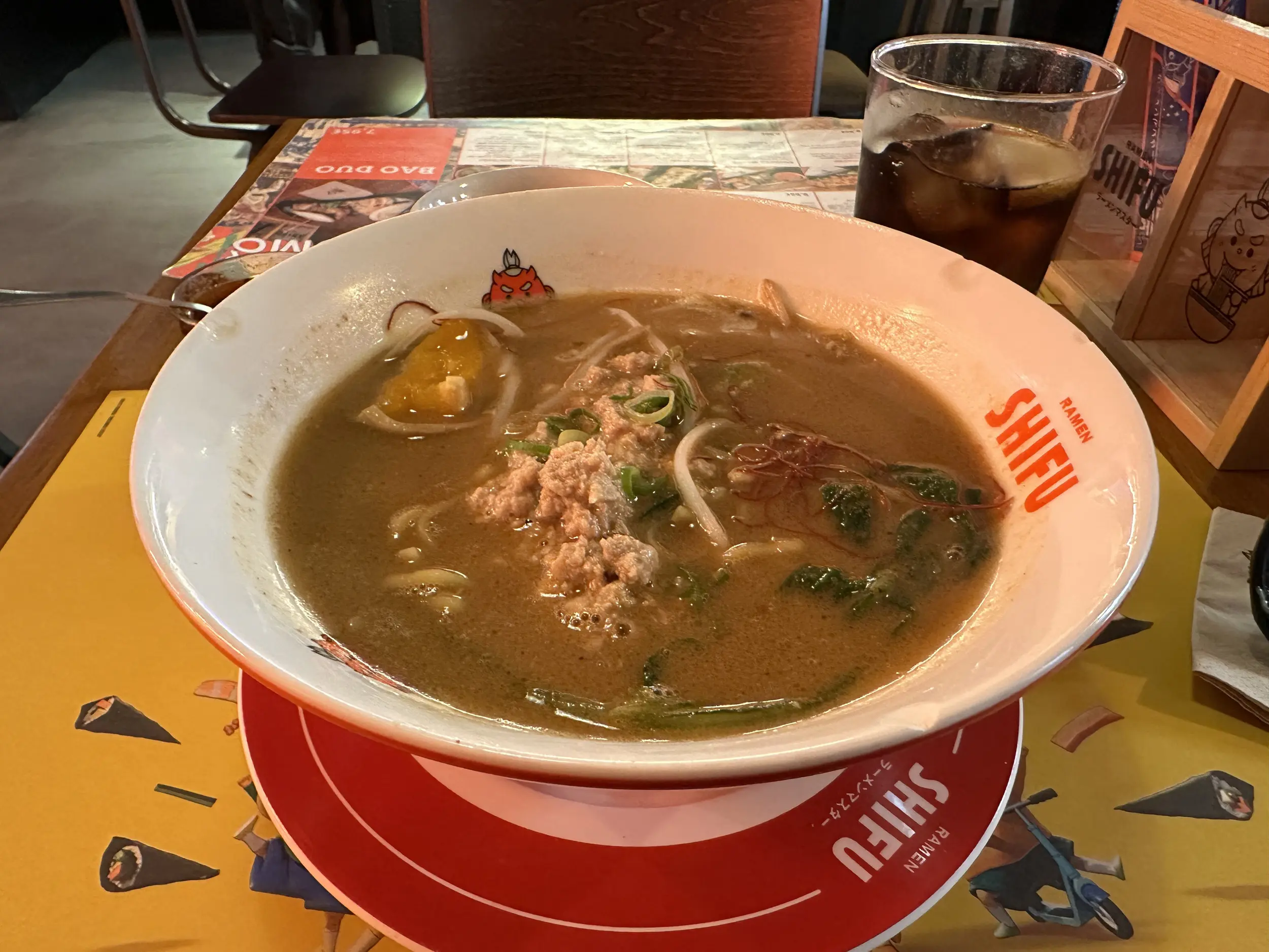 Photo of a bowl of ramen