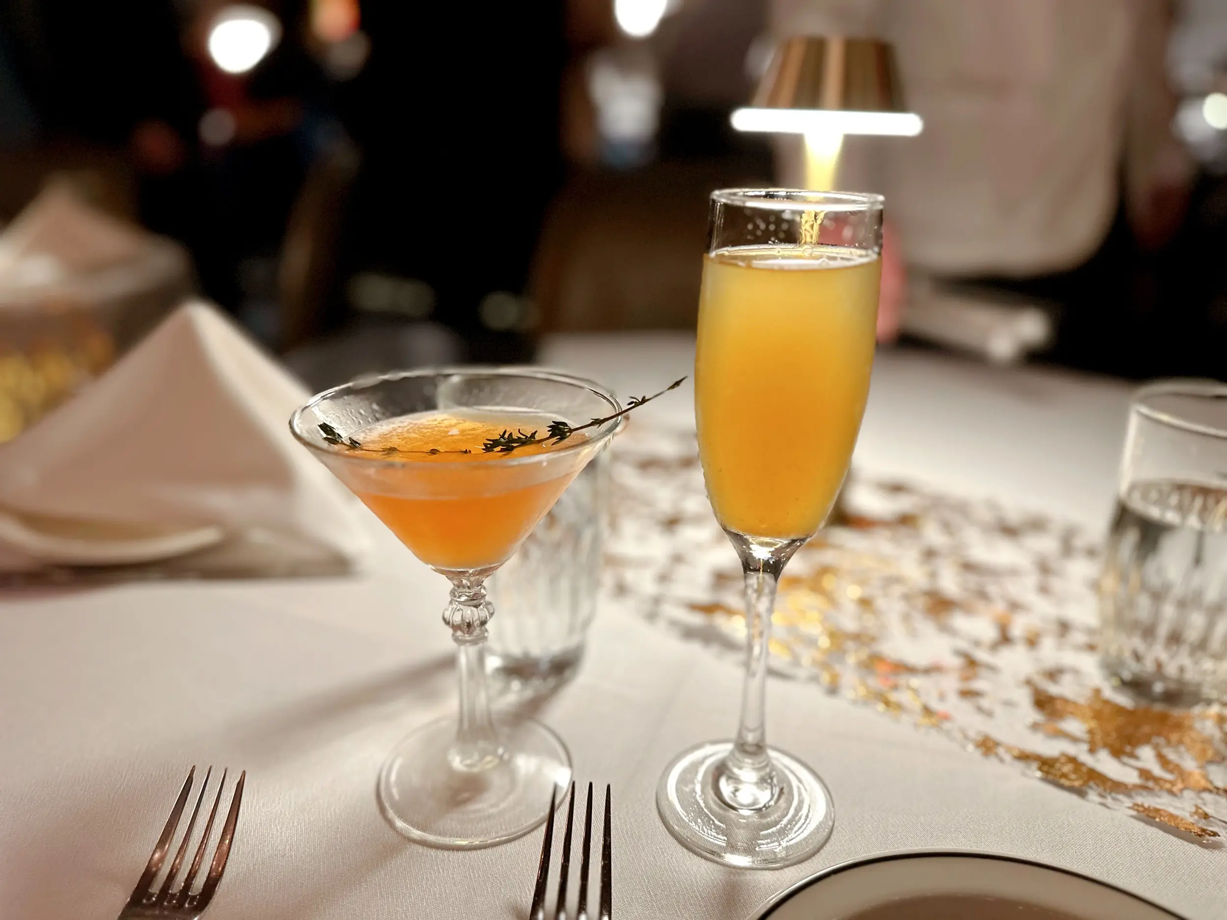 Photo of drinks on a nice table