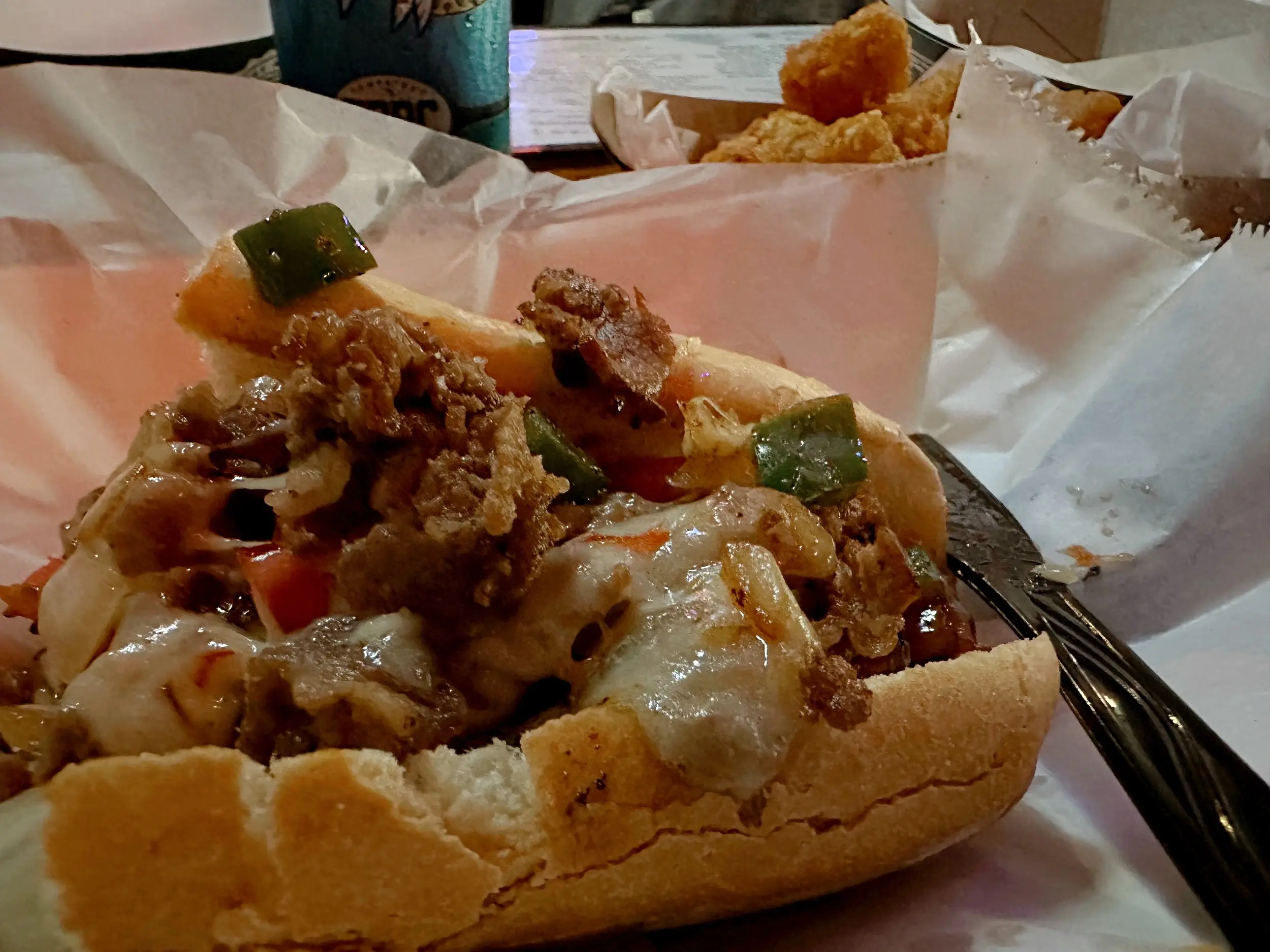 Photo of a philly steak